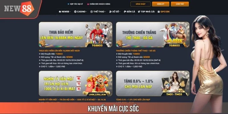 Khuyến Mãi Cực Sốc - Nhận Thưởng Khủng Chỉ Với Một Cú Click